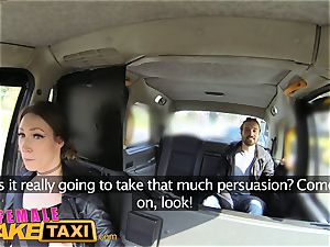 female fake taxi stunning driver gets some college girl schlong